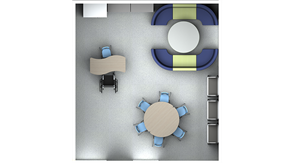 Elementary School Resource Room - Plan View